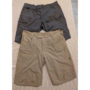 Helikon-Tex Urban & Outdoor Tactical Shorts Cargo Ripstop Men's Sz 38 2 Pairs